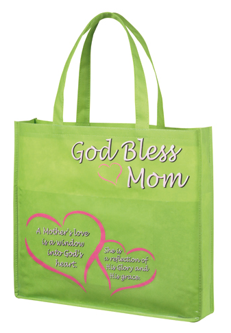 God Bless Mom Tote Bag