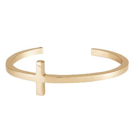 Cross Cuff Bracelet