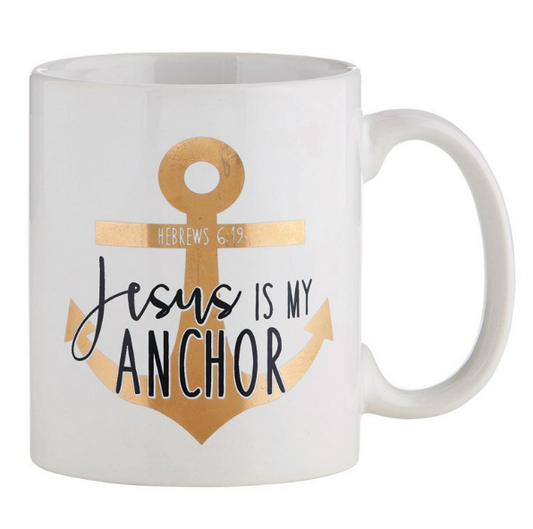 Jesus Is My Anchor Mug