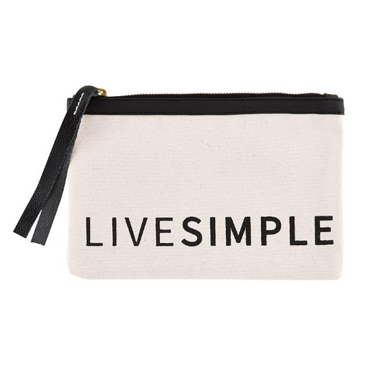 Canvas Pouch - Live Simple