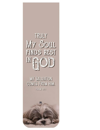 Magnetic Bookmark - Soul Finds Rest